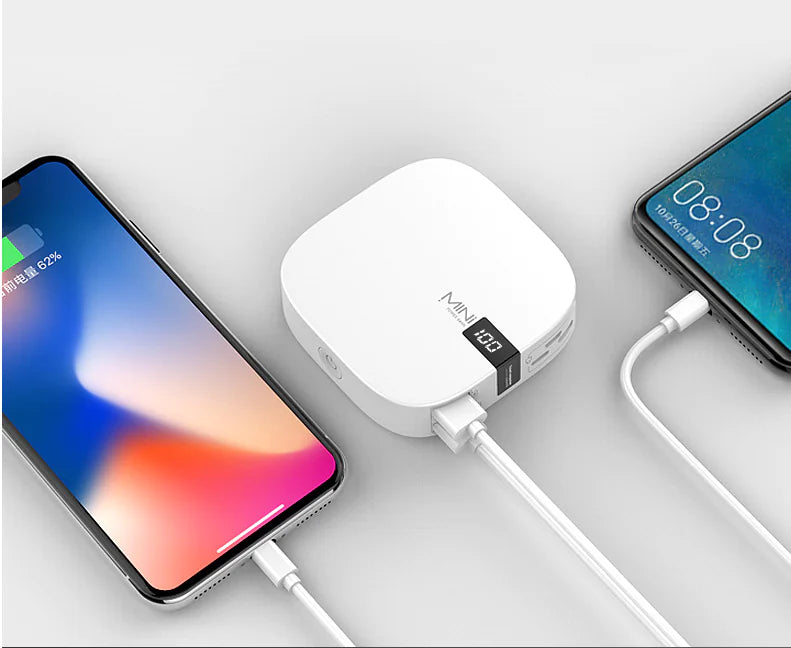 Mini 10,000mAh Power Bank – Compact Power, Maximum Performance