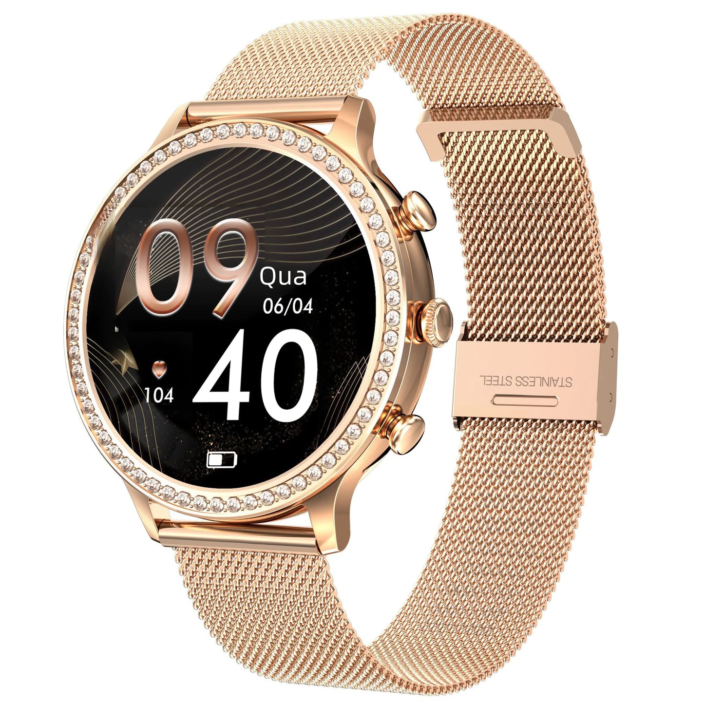 Stylish Smartwatch with Bluetooth and Custom Dials