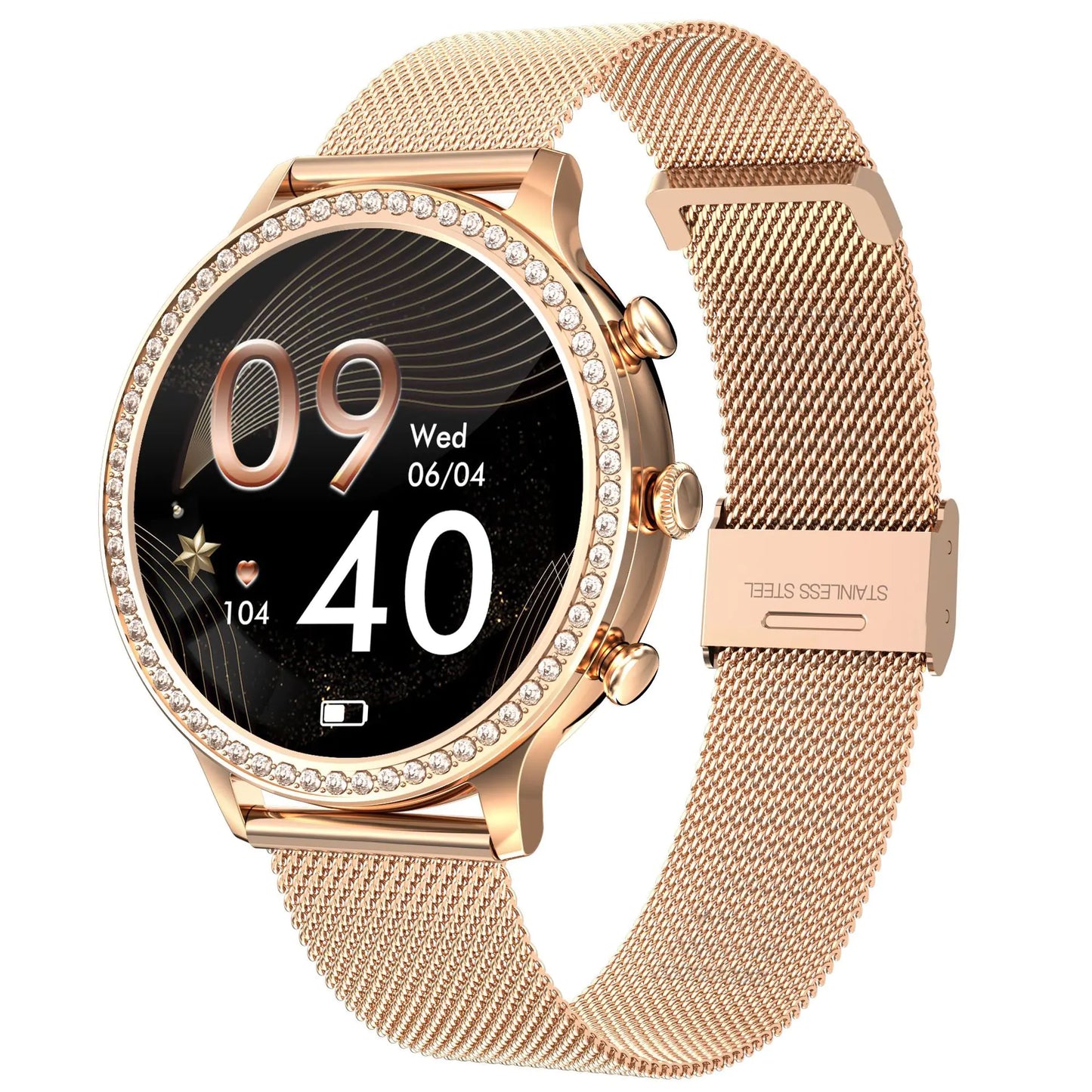 Stylish Smartwatch with Bluetooth and Custom Dials
