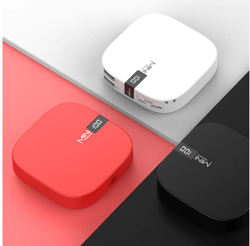 Mini 10,000mAh Power Bank – Compact Power, Maximum Performance