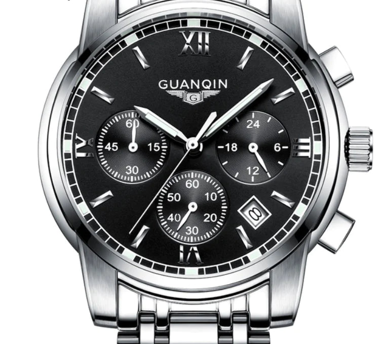 Perfect Blend of Style and Functionality with the Steel Band Outdoor Sports Luminous Watch