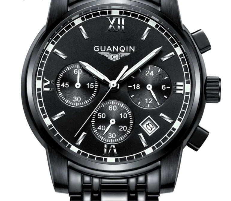 Perfect Blend of Style and Functionality with the Steel Band Outdoor Sports Luminous Watch