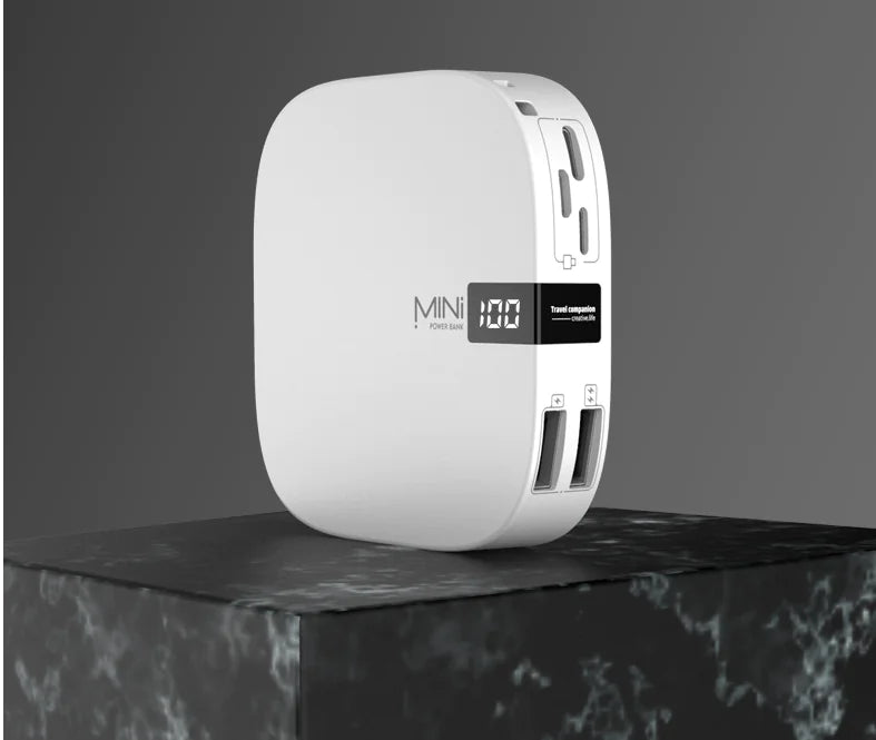 Mini 10,000mAh Power Bank – Compact Power, Maximum Performance