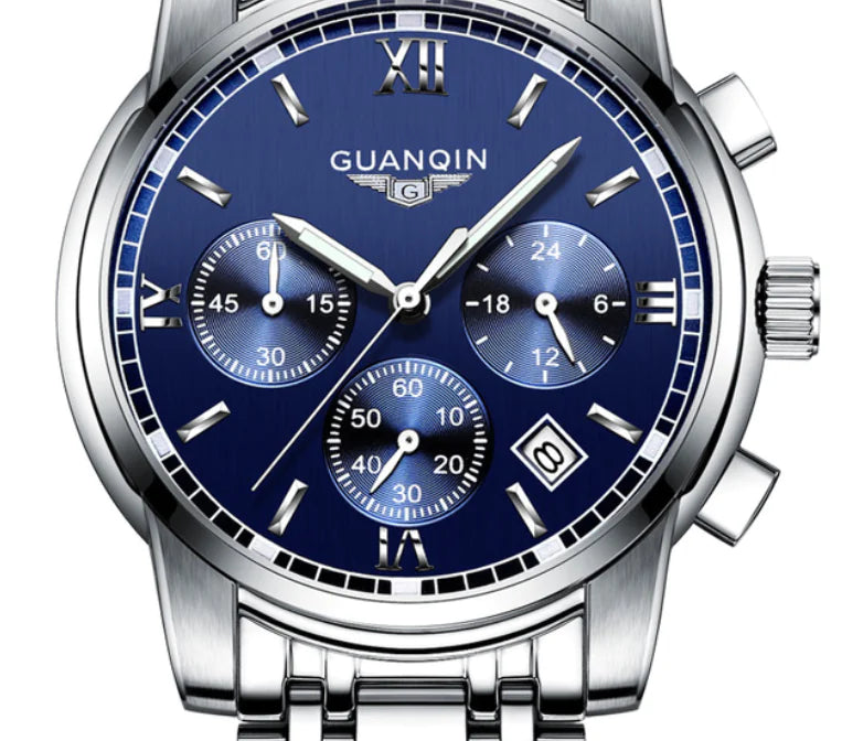 Perfect Blend of Style and Functionality with the Steel Band Outdoor Sports Luminous Watch