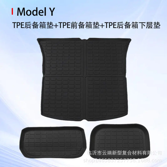 All-Weather TPE Floor Mats for Tesla Model 3/Y/S/X