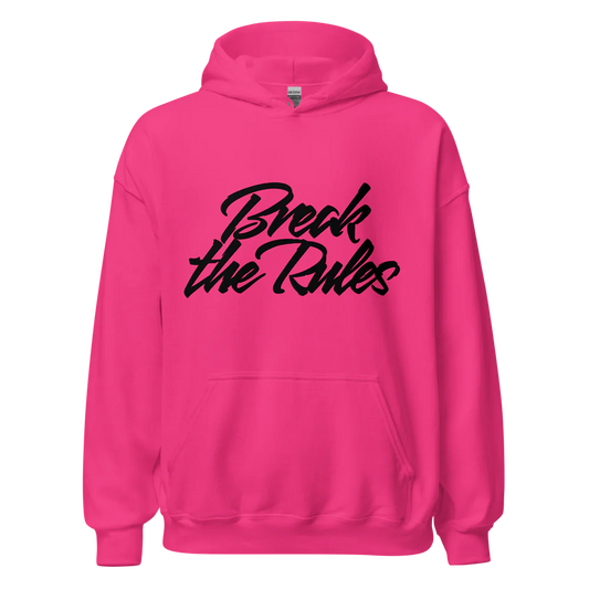 " Break the Rules " Cozy Blend Stylish Unisex Hoodies- Multiple colors options