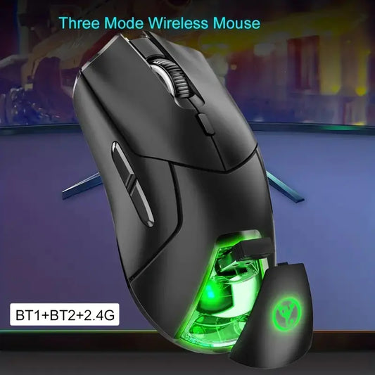 2.4G Wireless Mute Game Mouse with 4000DPI