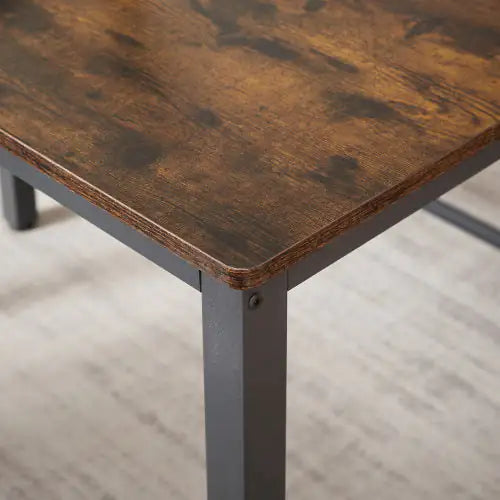 Rustic Industrial Dining Ensemble