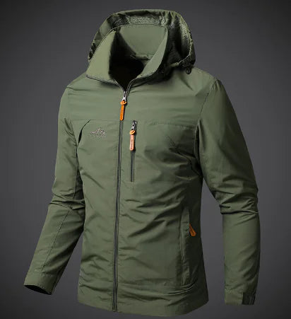 All-Weather Tactical Jacket with Detachable Hood