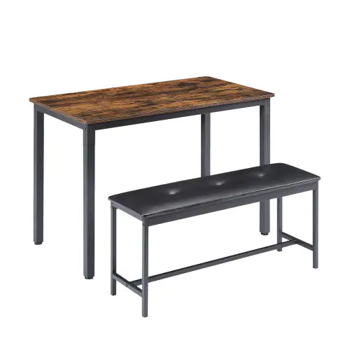 Rustic Industrial Dining Ensemble