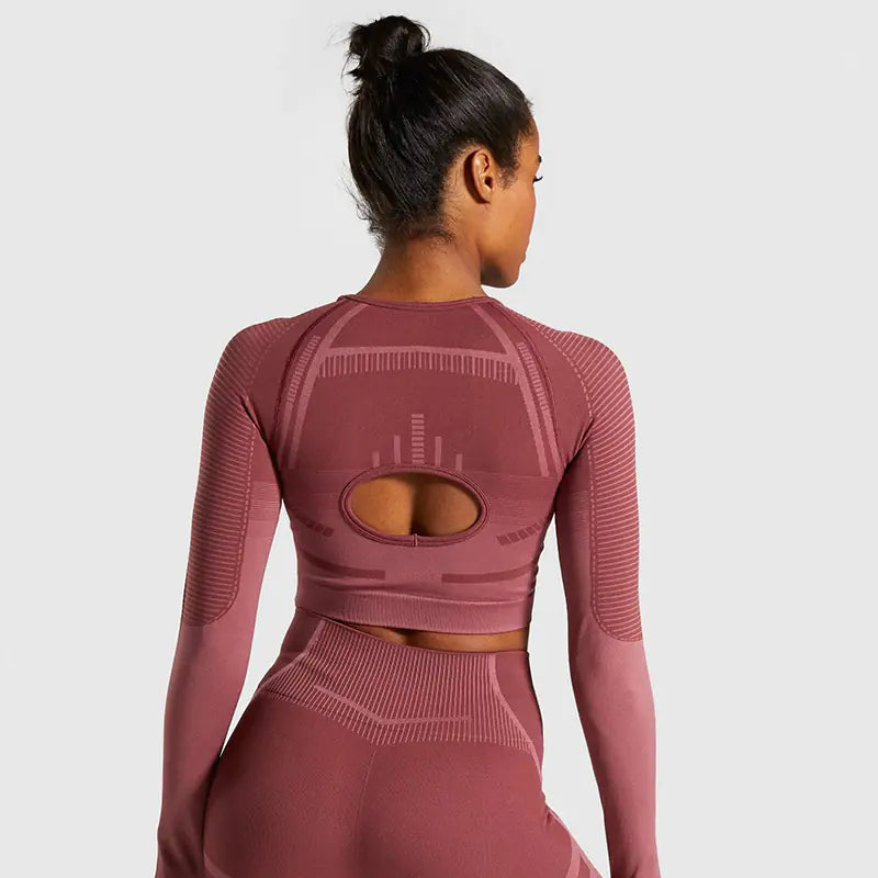 SleekFit Seamless Yoga Top/ Set