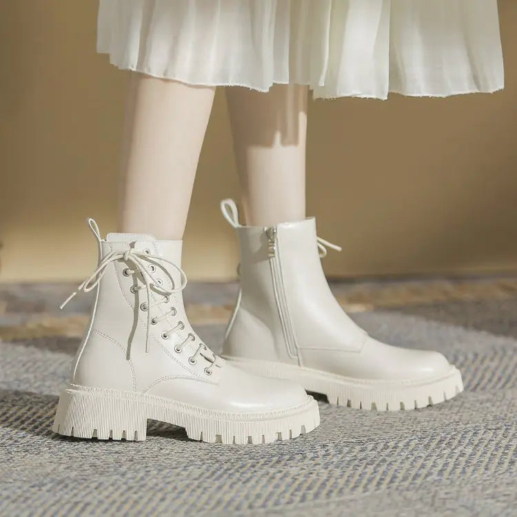 All-Match Thick-Soled Short Martin Boots