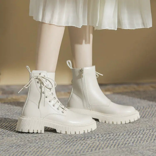 All-Match Thick-Soled Short Martin Boots