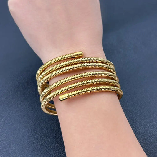18K Gold Plated Multi-layer Bracelet
