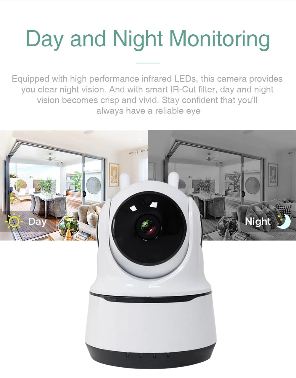 Smart Night Vision 1080P Security Cam