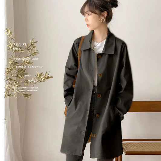 Autumn Essential Mid-Length Trench