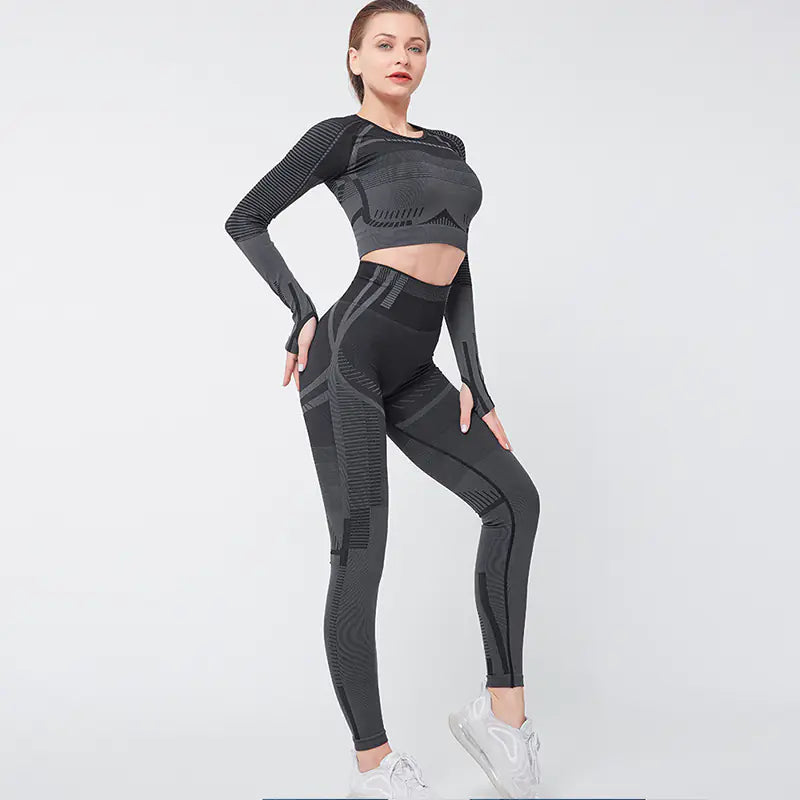 SleekFit Seamless Yoga Top/ Set