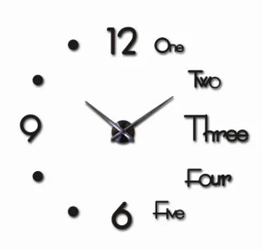 Sleek Nordic Silent Wall Clock