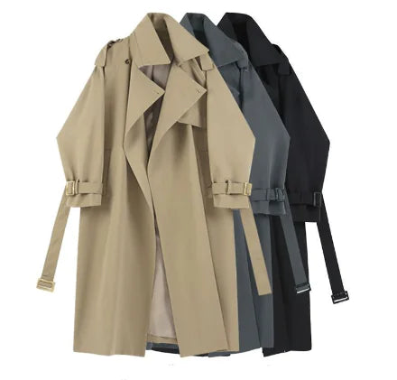 British Elegance Long Windbreaker