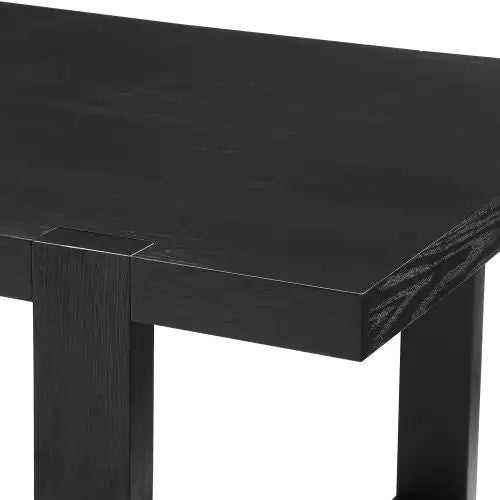 Yves 9-Piece Modern Gray Dining Set