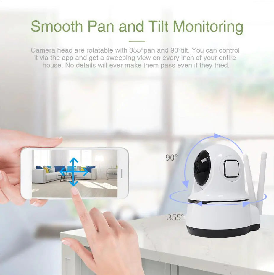 Smart Night Vision 1080P Security Cam