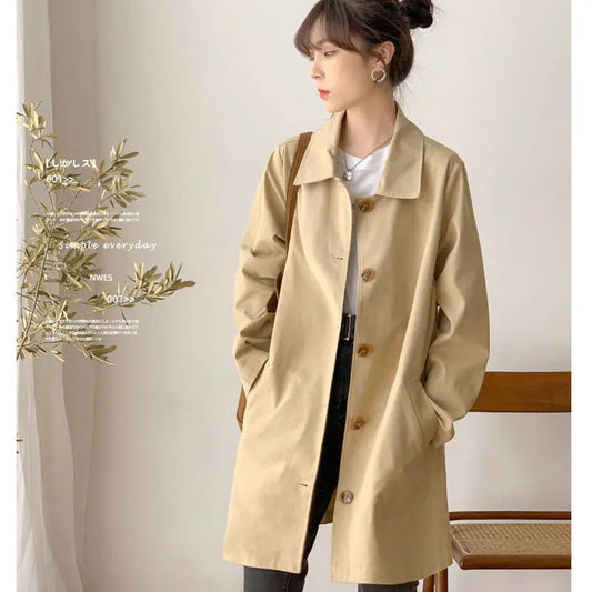 Autumn Essential Mid-Length Trench